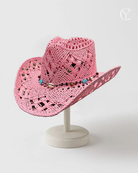 Beach Hat - Rose